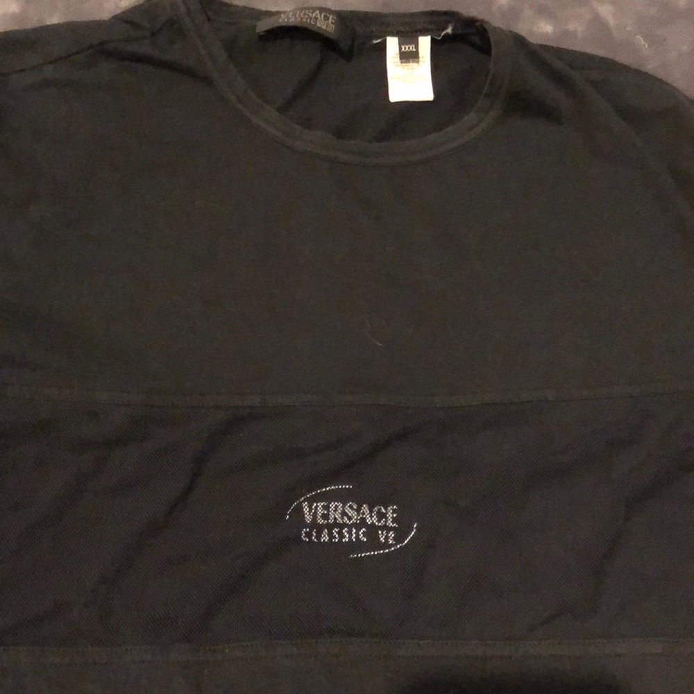 Versace black tee